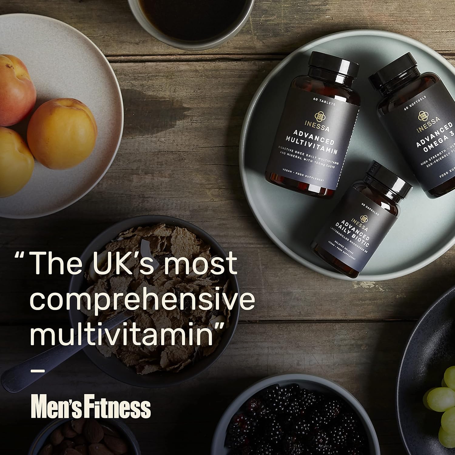 Inessa Methylated Multivitamin for Men and Women - 60 Vegan Tablets - Image 2