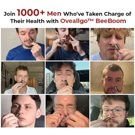 Oveallgo™ BeeBoom Nasal Inhaler | Prostate Health | Natural Bee Venom