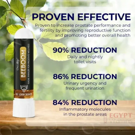 Oveallgo™ BeeBoom Nasal Inhaler | Prostate Health | Natural Bee Venom