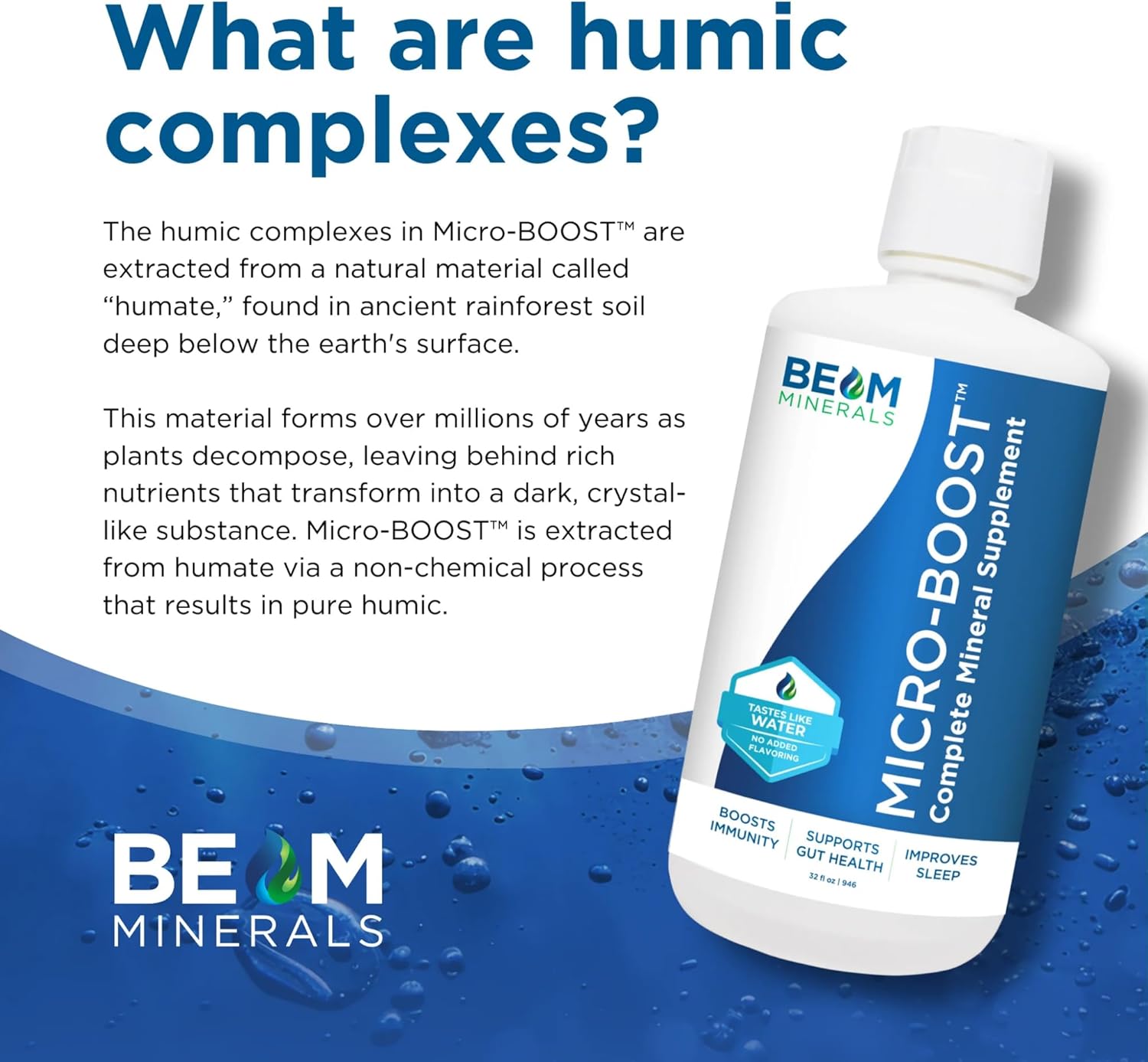 Beam Minerals Micro-Boost Humic Mineral Blend – Plant-Based Multi Minerals Supplement & Electrolytes Liquid - Image 6