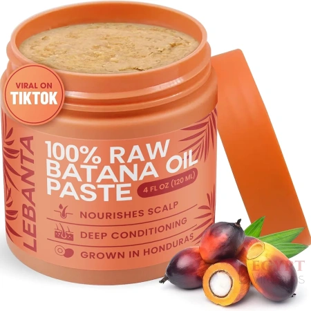 100% Pure Raw Batana Oil | For Thicker, Stronger-Looking Hair | 120 ml
