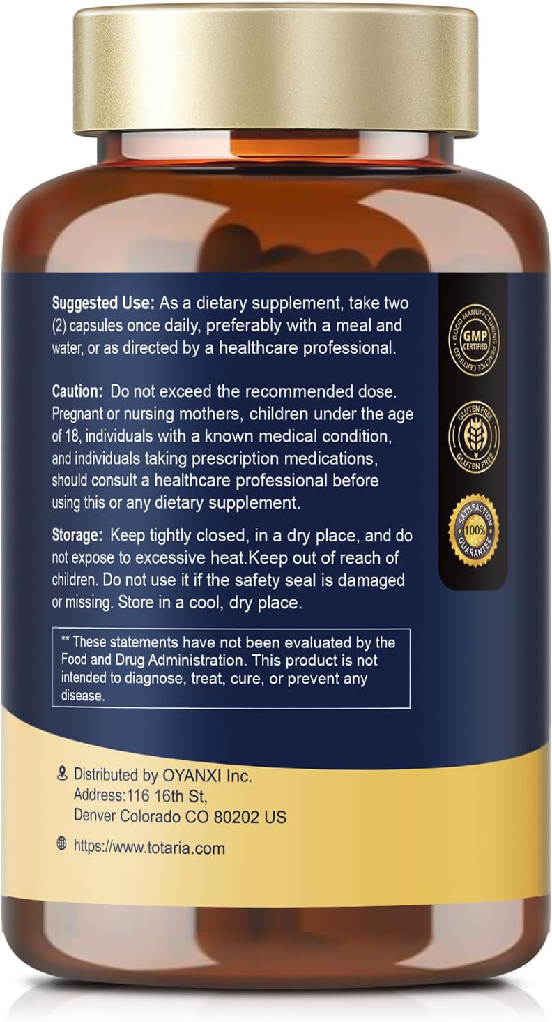NAD+ Supplement with Nicotinamide Riboside, Resveratrol, Quercetin & Betaine – 120 Capsules