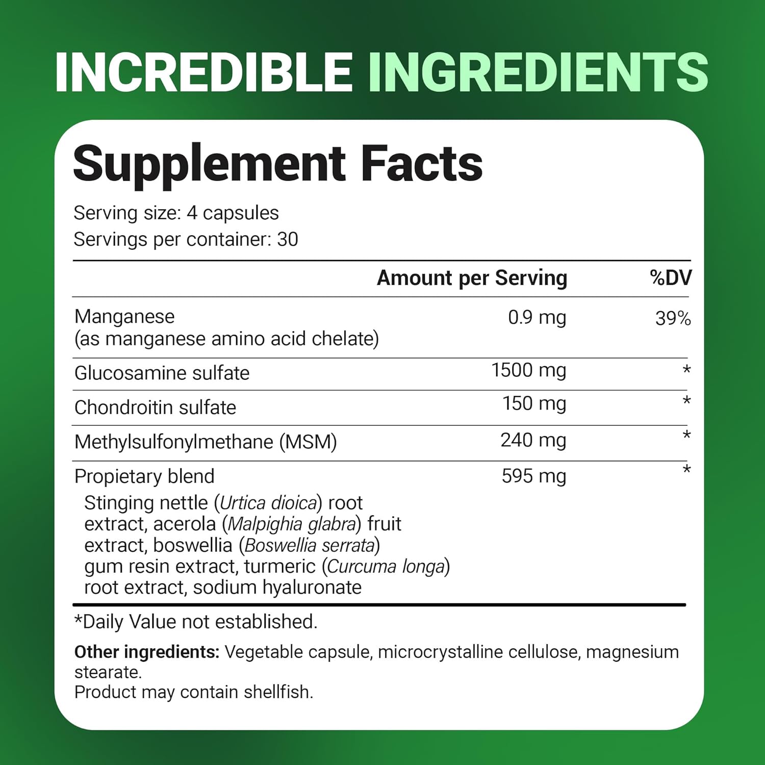 Dr. Berg's Advanced Joint Support Supplement | 120 Capsules - Image 2
