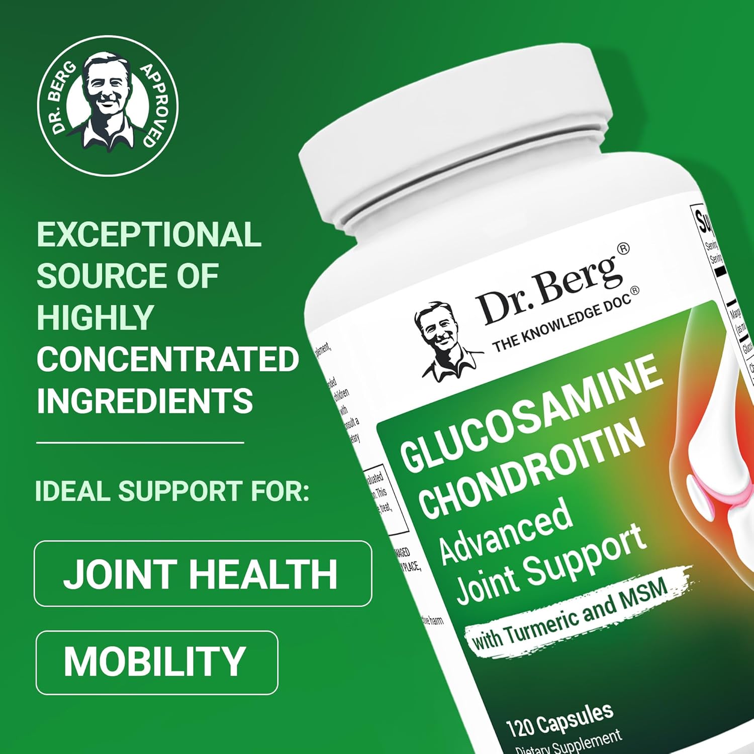 Dr. Berg's Advanced Joint Support Supplement | 120 Capsules - Image 6