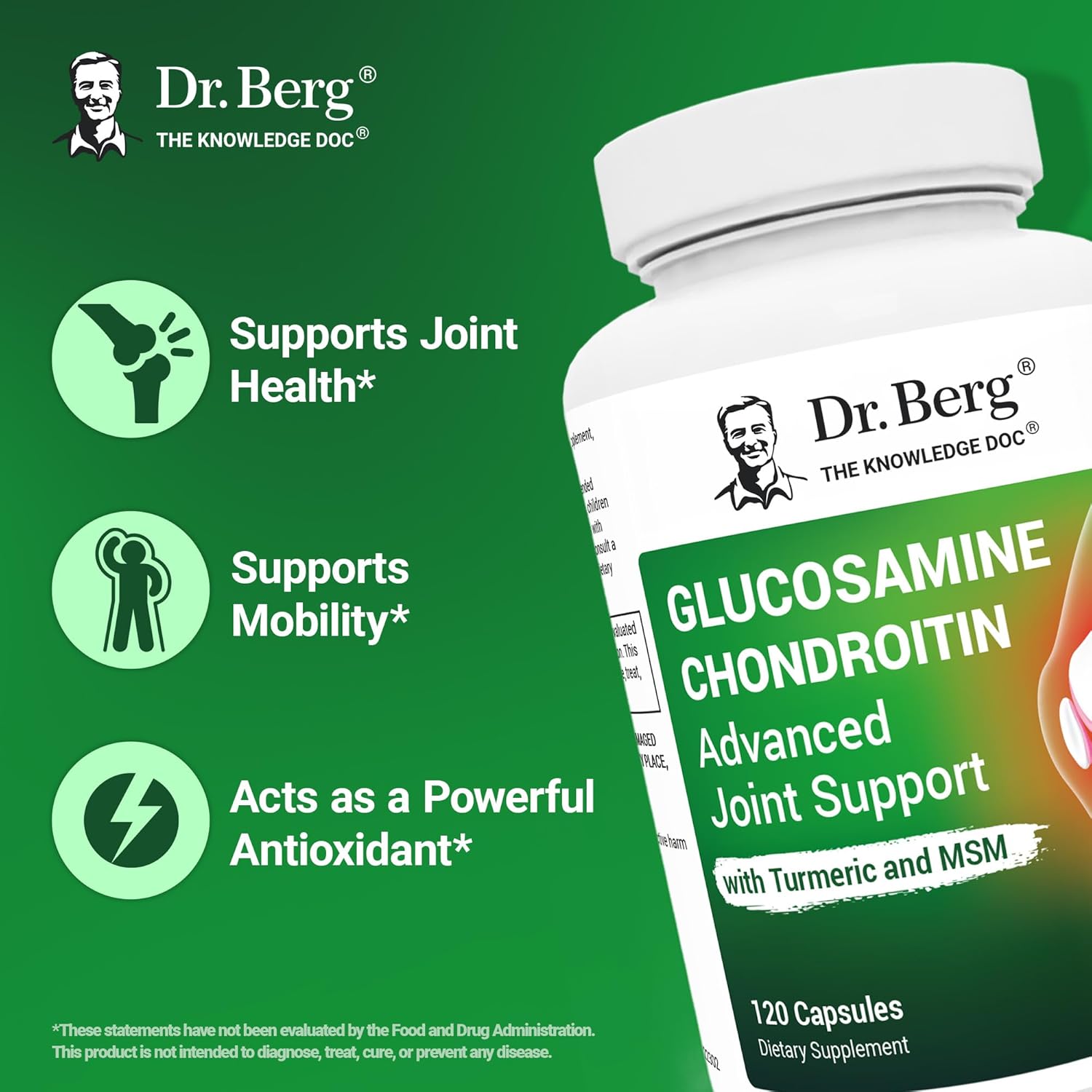 Dr. Berg's Advanced Joint Support Supplement | 120 Capsules - Image 5