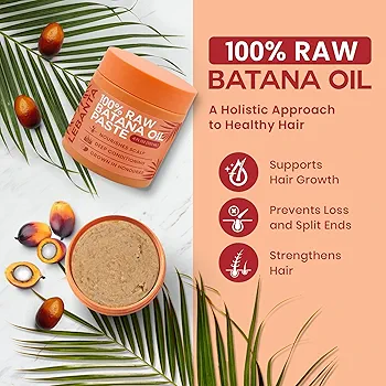 100% Pure Raw Batana Oil | For Thicker, Stronger-Looking Hair | 120 ml - Image 3