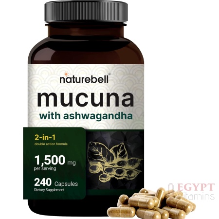 Mucuna Pruriens Triple Strength 1500mg Per Serving – 240 Capsules