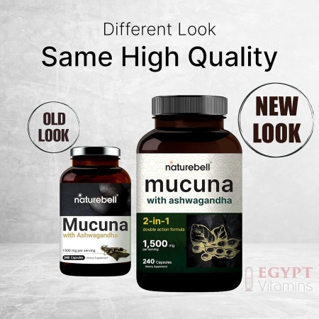 Mucuna Pruriens Triple Strength 1500mg Per Serving – 240 Capsules