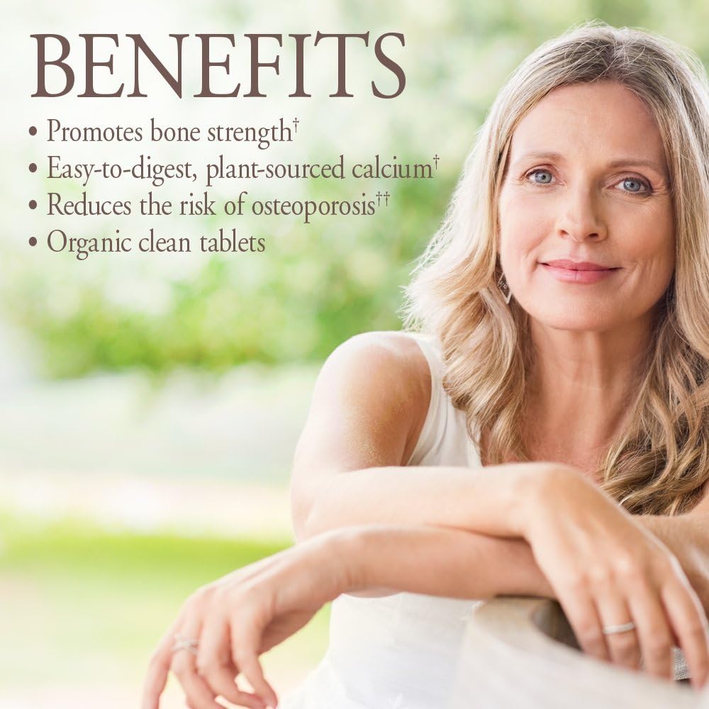 مكمل كالسيوم نباتي المصدر من جاردن أوف لايف | مع د3 و ك2 | 90 قرص - Image 5