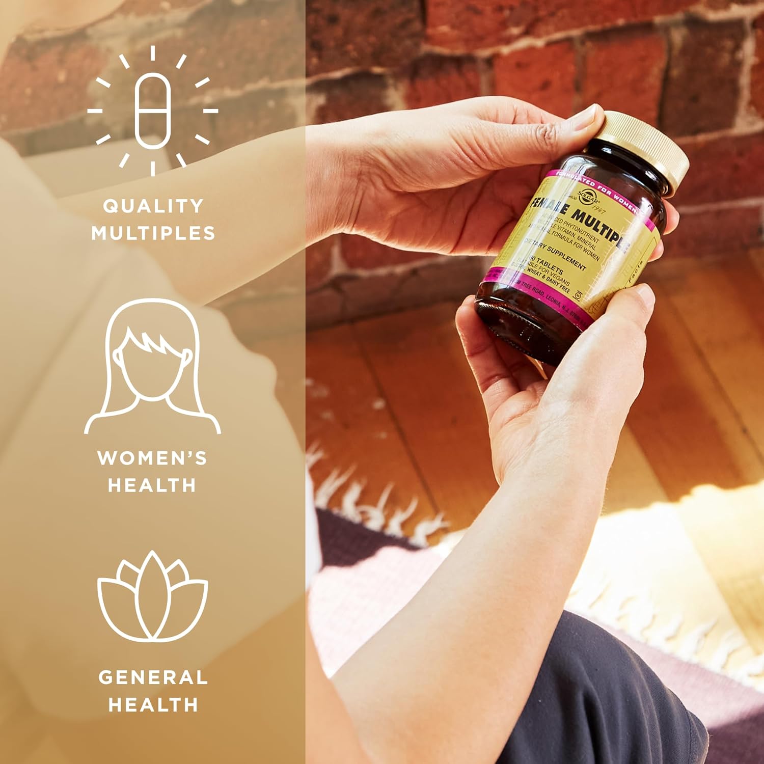 Solgar Female Multiple | Advanced Multivitamin for Women | 60 Tablets - Image 4