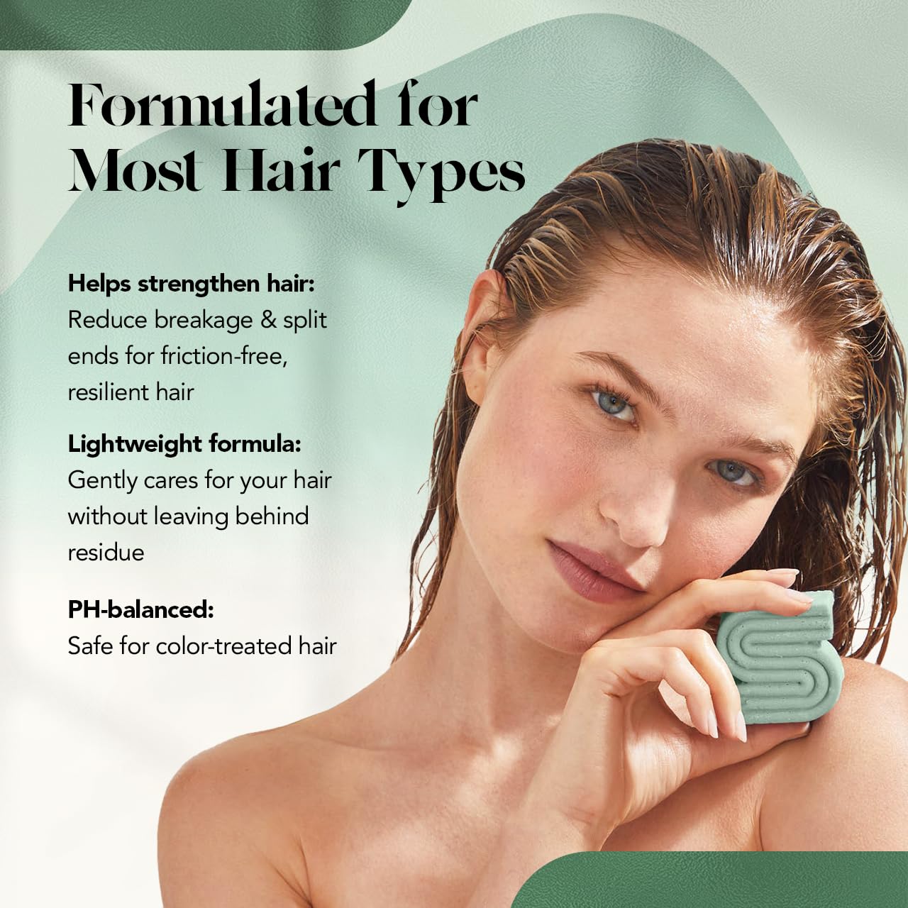 Kitsch Rosemary & Biotin Shampoo Bar for Hair Growth & Volume - Image 4