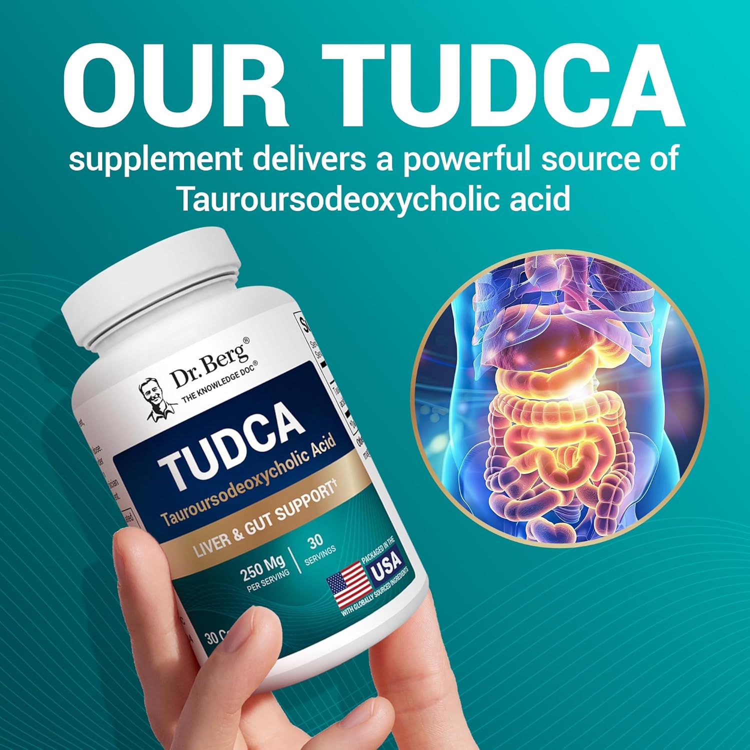 Dr. Berg's TUDCA Supplement | Liver & Gallbladder Support | 30 Capsules - Image 6