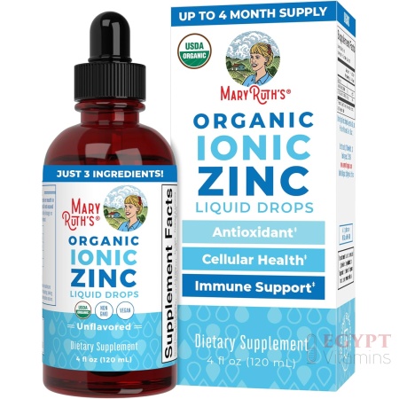 MaryRuth's Organic Liquid Zinc Supplement | For Immune Support | 4 oz