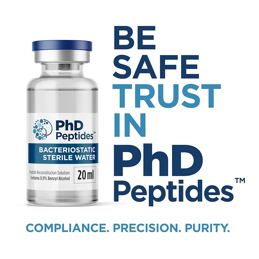 PhD Peptides Bacteriostatic Water | For Peptide Reconstitution | 20ml - Image 6