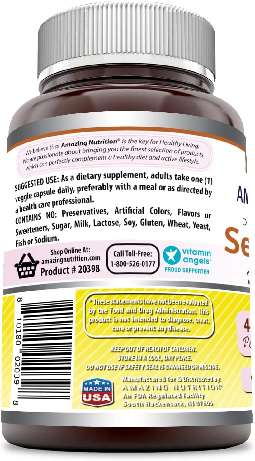 Amazing Formulas Serrapeptase Supplement | 40,000 IU | 270 Caplets - Image 3