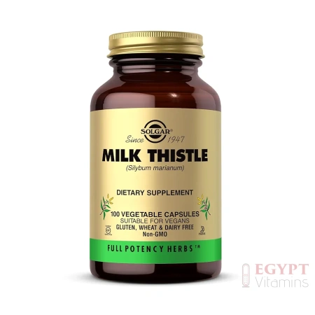 Solgar Milk Thistle | 100 Vegetable Capsules for Liver Support