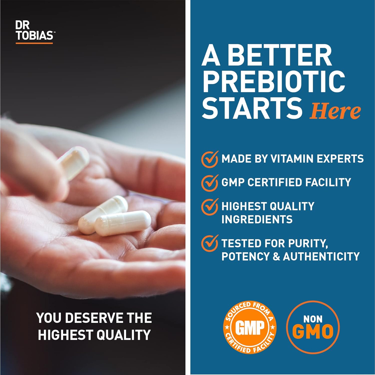 Dr. Tobias Prebiotics | 30 Capsules - Image 5