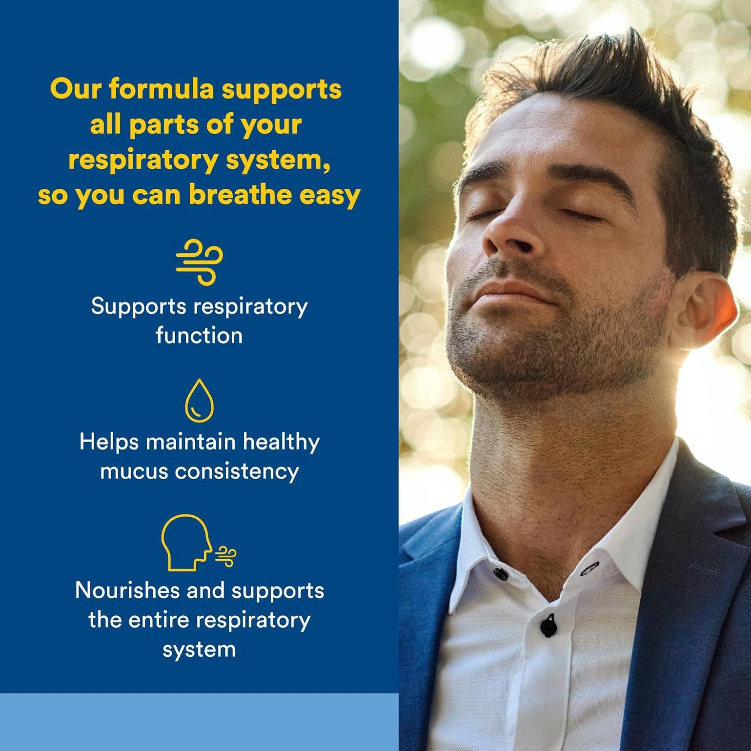 Natural Factors Lung, Bronchial & Sinus Health | 45 Tablets - Image 4