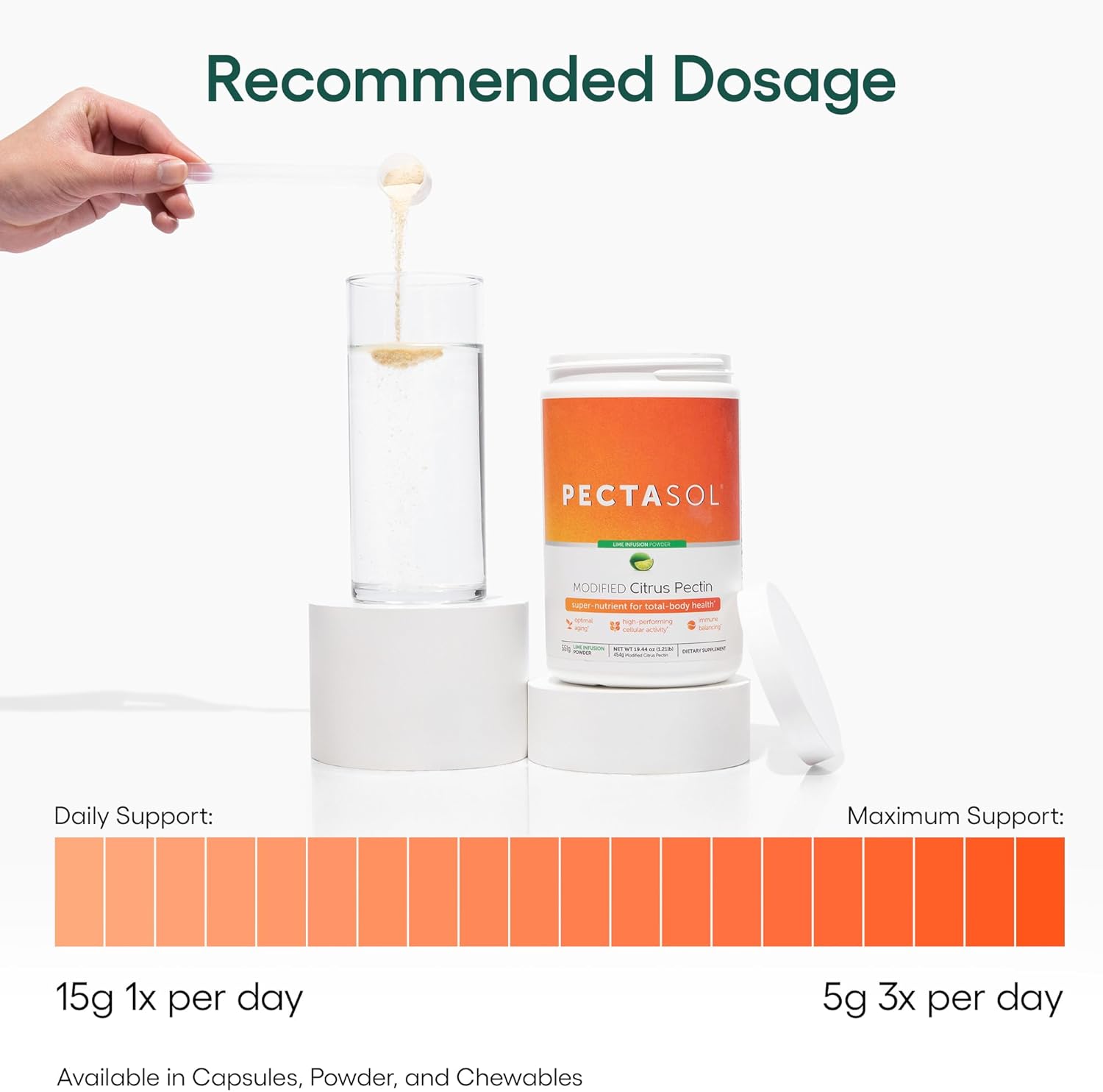 PectaSol Modified Citrus Pectin | Galectin-3 Support |184g Lime Powder - Image 3