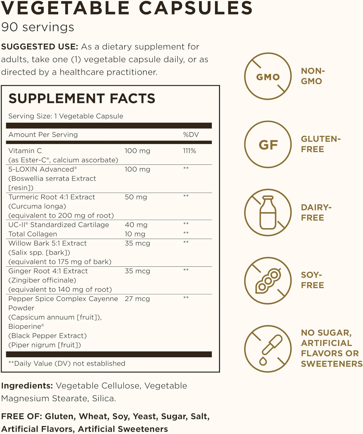 Solgar No. 7 | Fast-Acting Joint Support & Comfort | 90 Capsules - Image 2