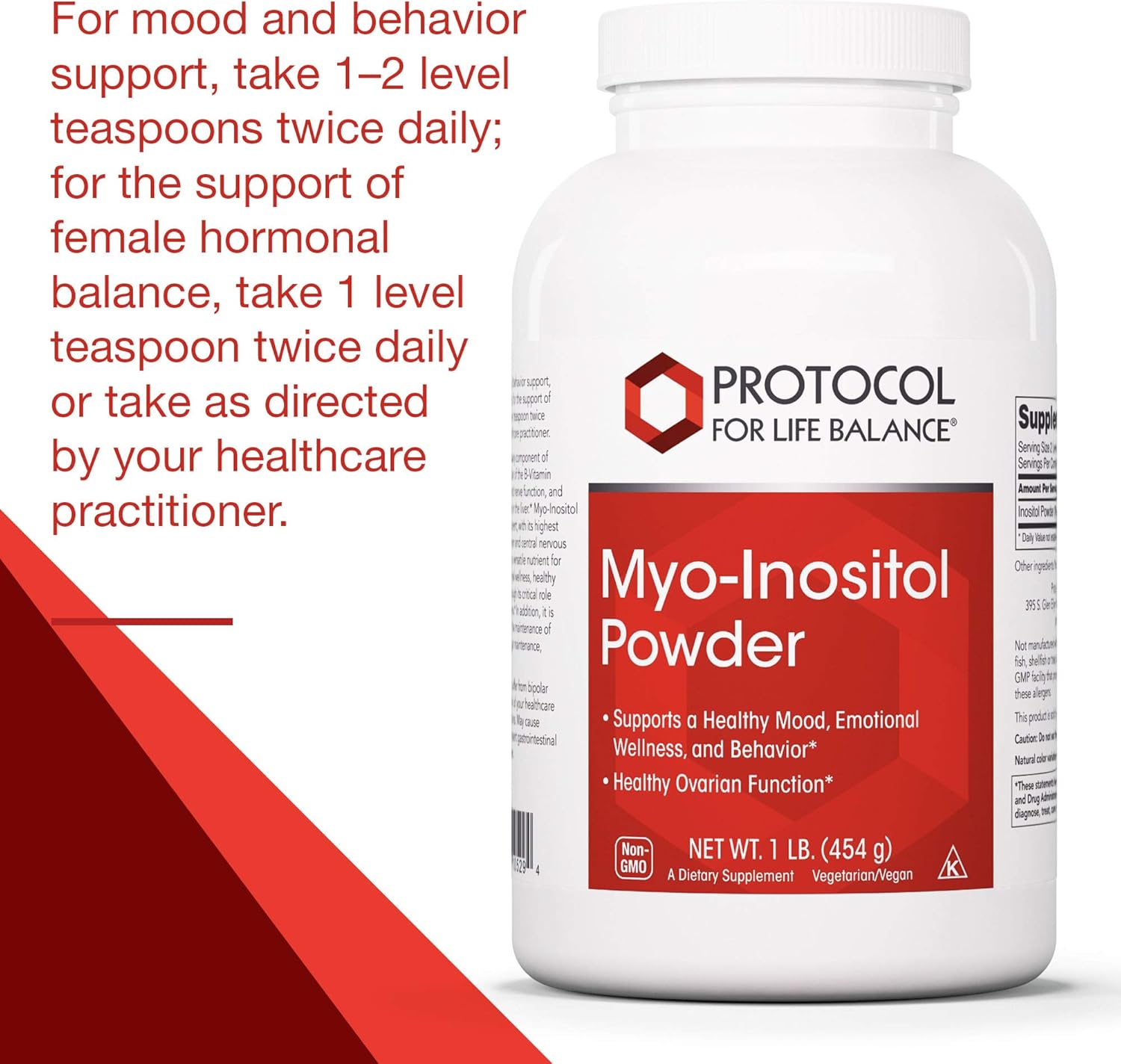 Protocol For Life Balance Myo-Inositol Powder | 1 lb - Image 3