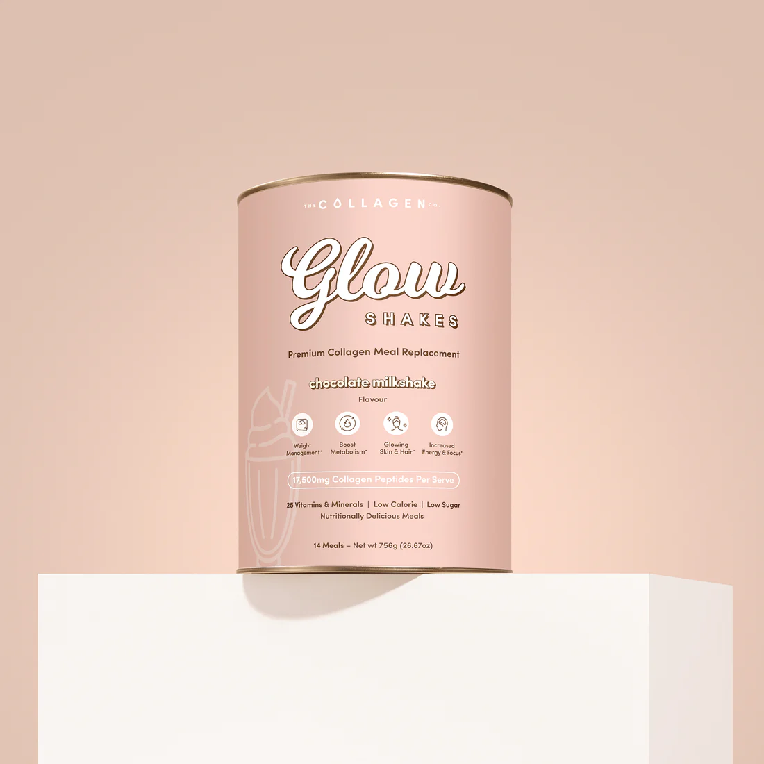 Chocolate milkshake Collagen Meal Replacement - 784g