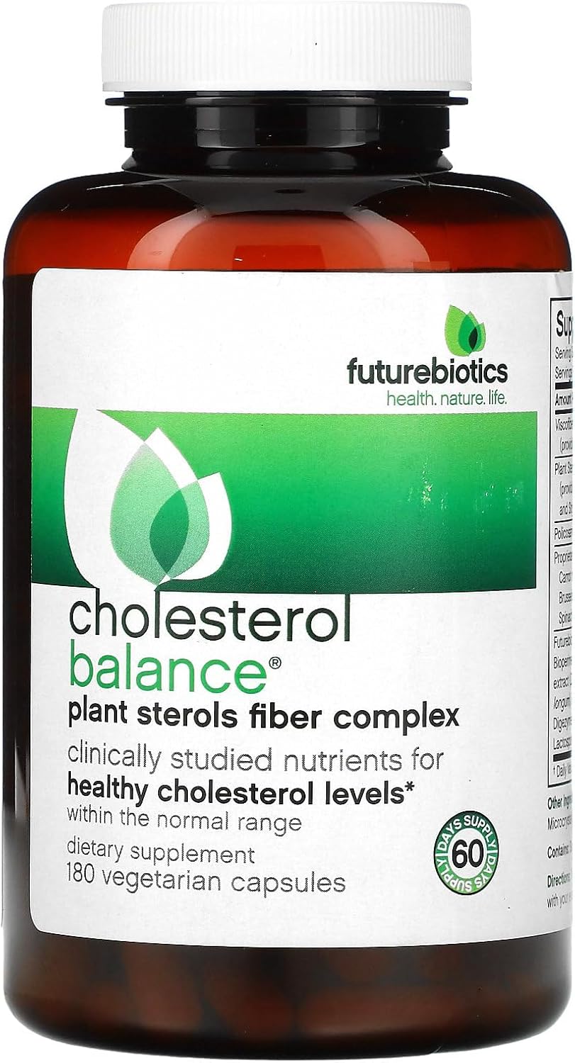 Futurebiotics CholesterolBalance,180 Vegetarian Capsules
