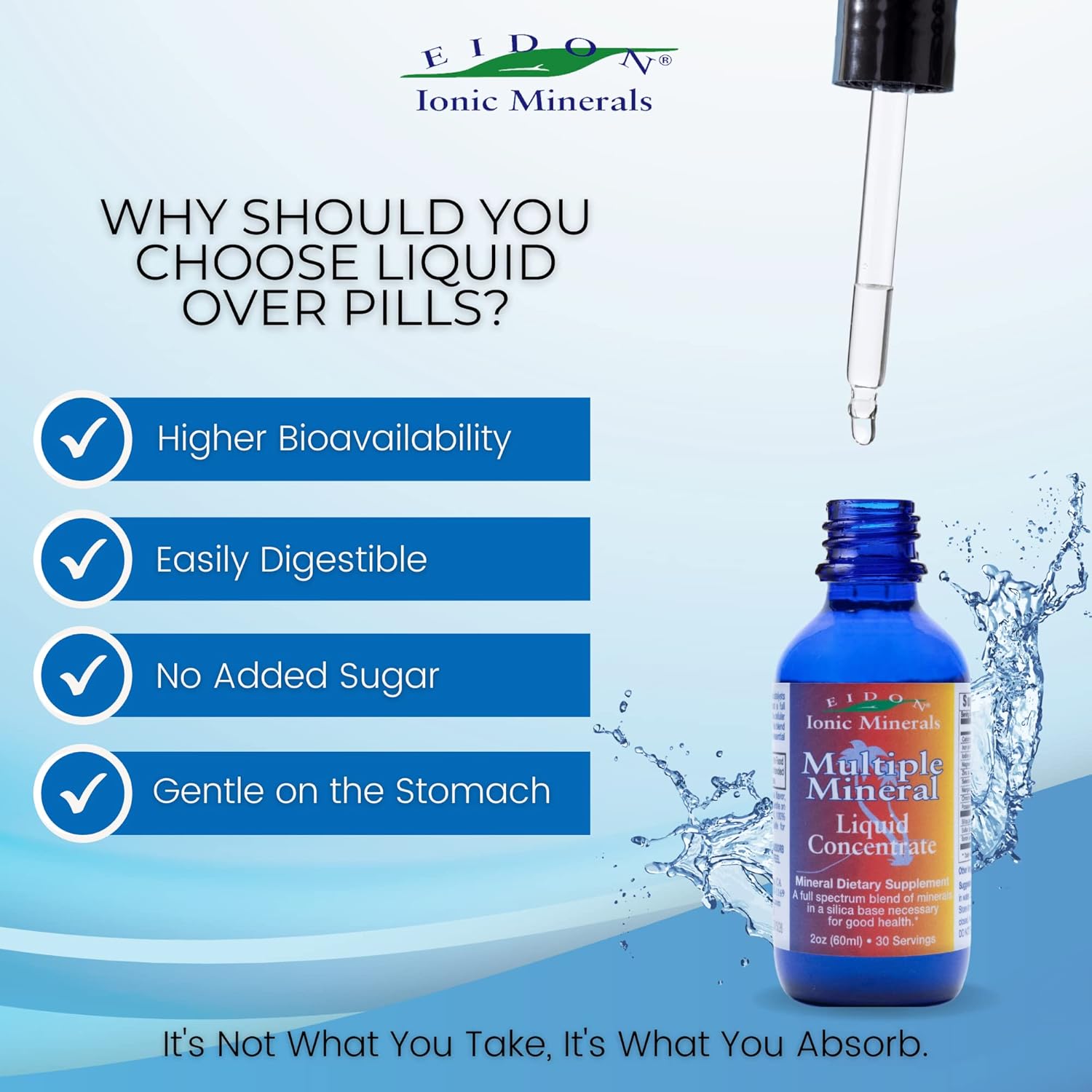 Eidon Ionic Minerals | Multiple Mineral Drops for Water | 2 oz - Image 4