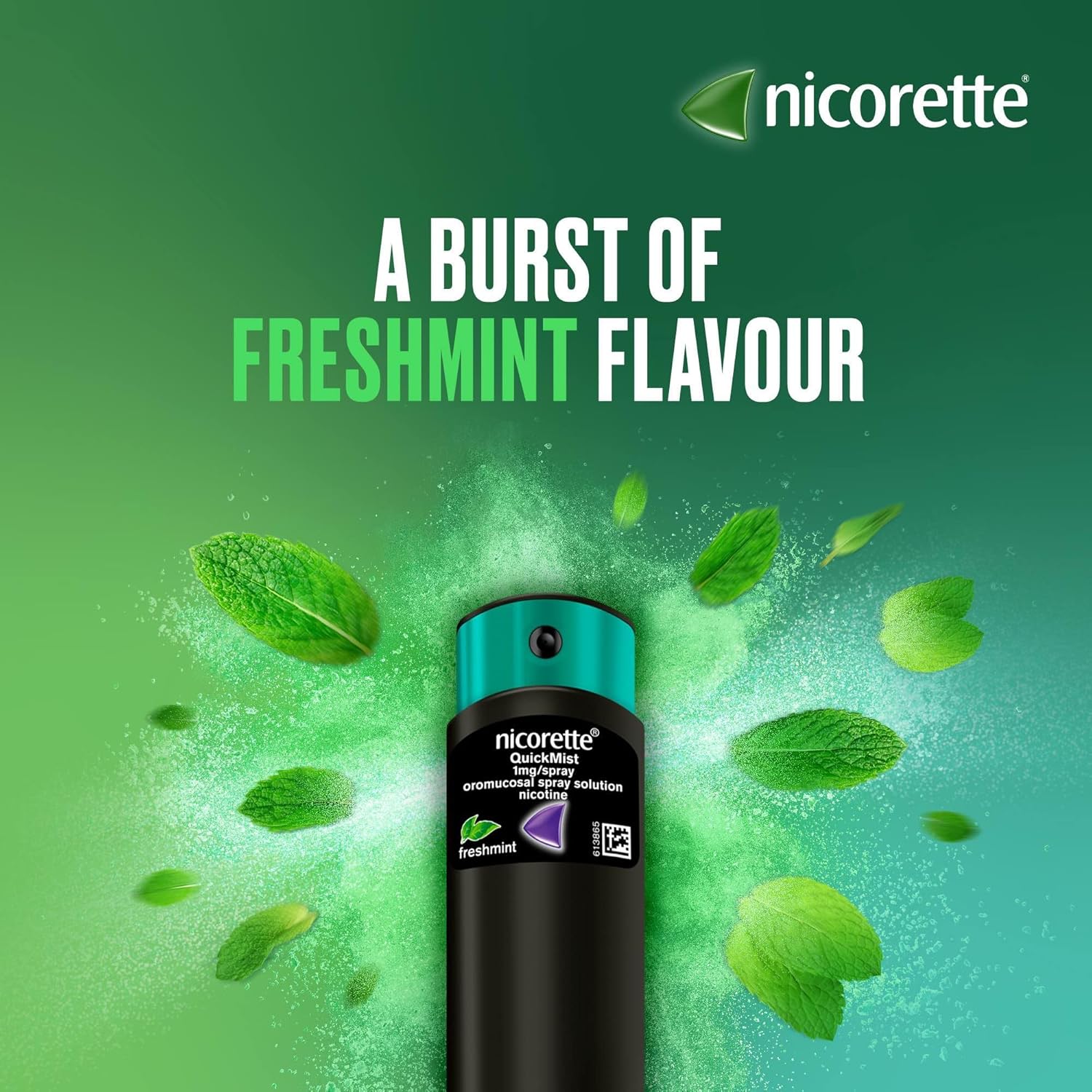 Nicorette QuickMist Mouthspray, Freshmint (2 x 150 Sprays) Smoking or Vaping Cessation Aid, designed to start reducing cravings in 30 seconds (Quit Smoking or Quit Vaping Aid) - Image 6
