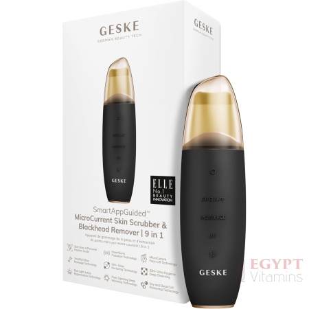 GESKE SmartAppGuided⢠MicroCurrent Skin Scrubber & Blackhead Remover