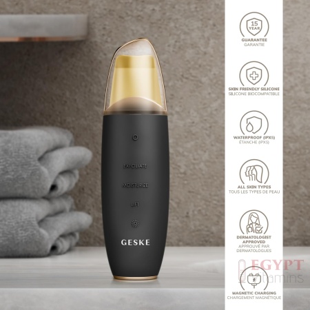 GESKE SmartAppGuided⢠MicroCurrent Skin Scrubber & Blackhead Remover