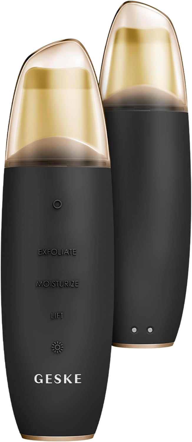 GESKE SmartAppGuided⢠MicroCurrent Skin Scrubber & Blackhead Remover