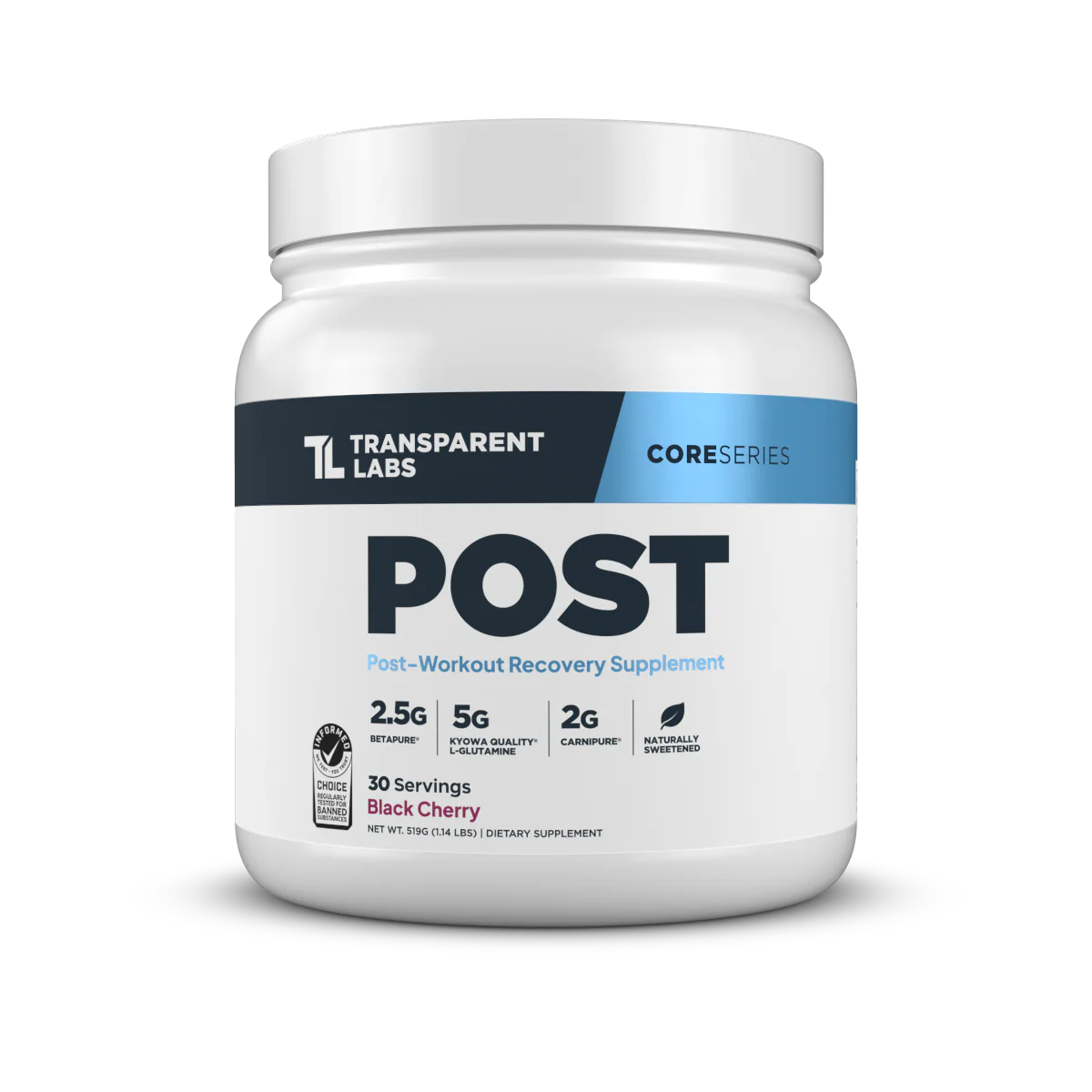 Transparent Labs Post Workout