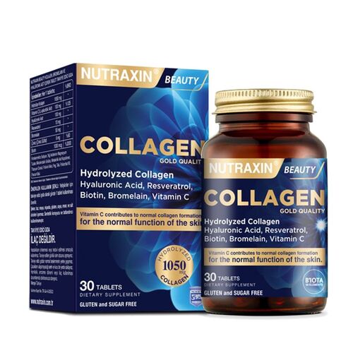 Nutraxin collagen gold quality with biotin | 30 Tablets