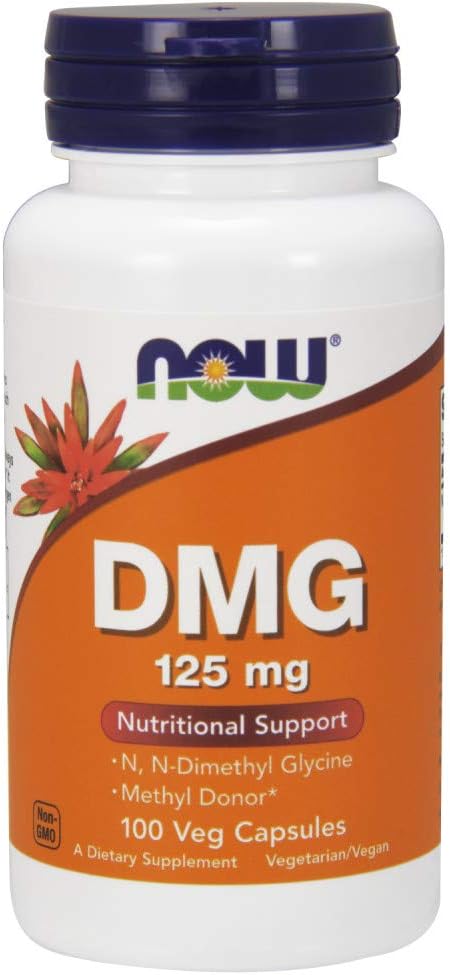 Now Foods DMG 125mg | Cellular Energy & Immune Support |100 Caps