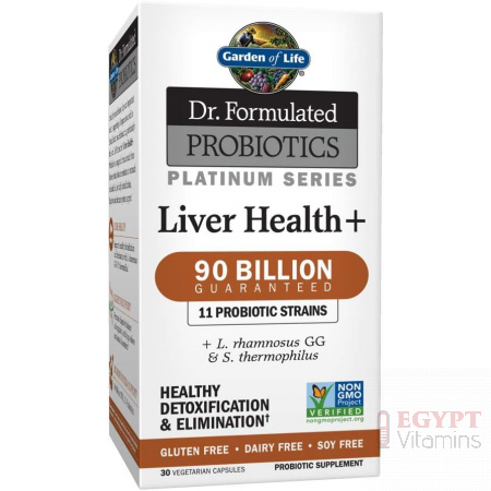 Garden of Life Platinum Series Liver Health+ 90 Billion CFU | 30 Capsules