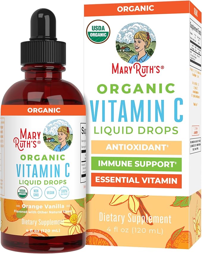 MaryRuth Organics Organic Vitamin C Supplement | 4 Fl Oz