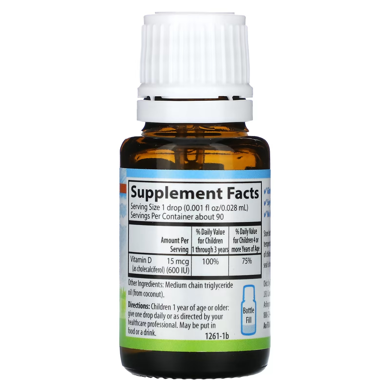Carlson Super Daily D3 + K2 – Liquid Vitamin D3 with K2 MK-7 Drops | Heart & Bone (2.54 ml) - Image 5