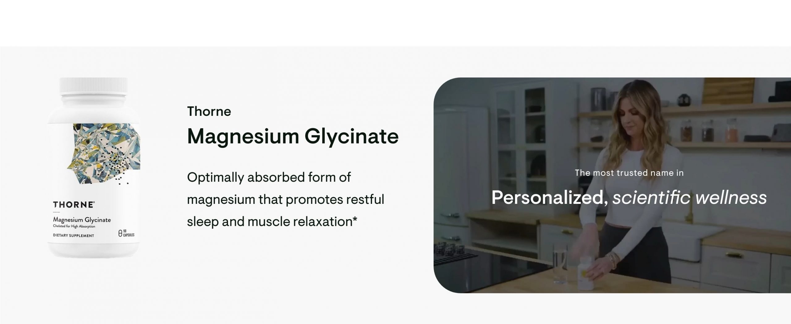 Thorne Magnesium Bisglycinate