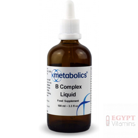 Vitamin B Complex Liquid Drops — Contains Vitamin B12 Methylcobalamin & Adenosylcobalamin + B1, B2, B3, B5, B6, B7, Choline Folate & Biotin | All from Bio-Available Forms — Additive Free