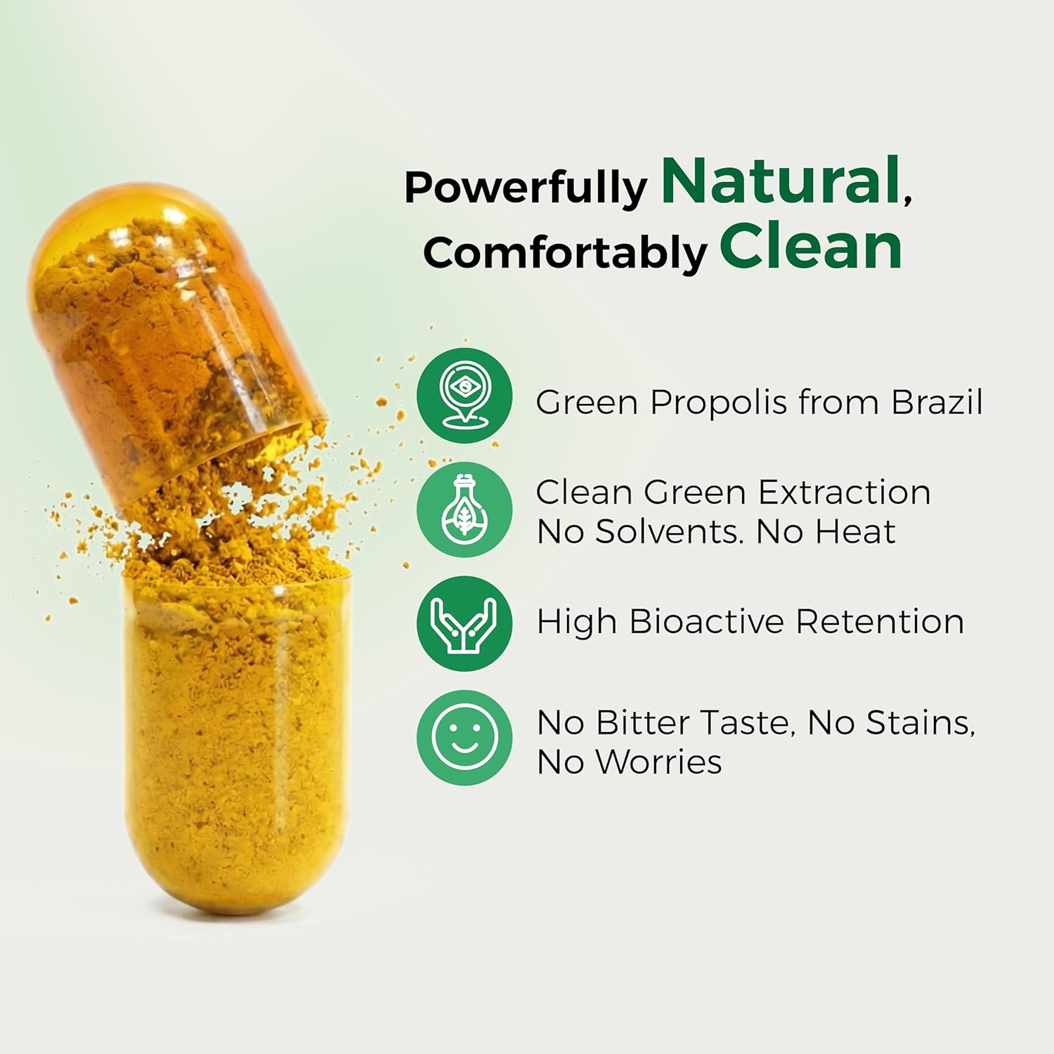 LABO Nutrition Brazilian Green Propolis Ultimate | >7% Artepillin C | 60 Caps - Image 8