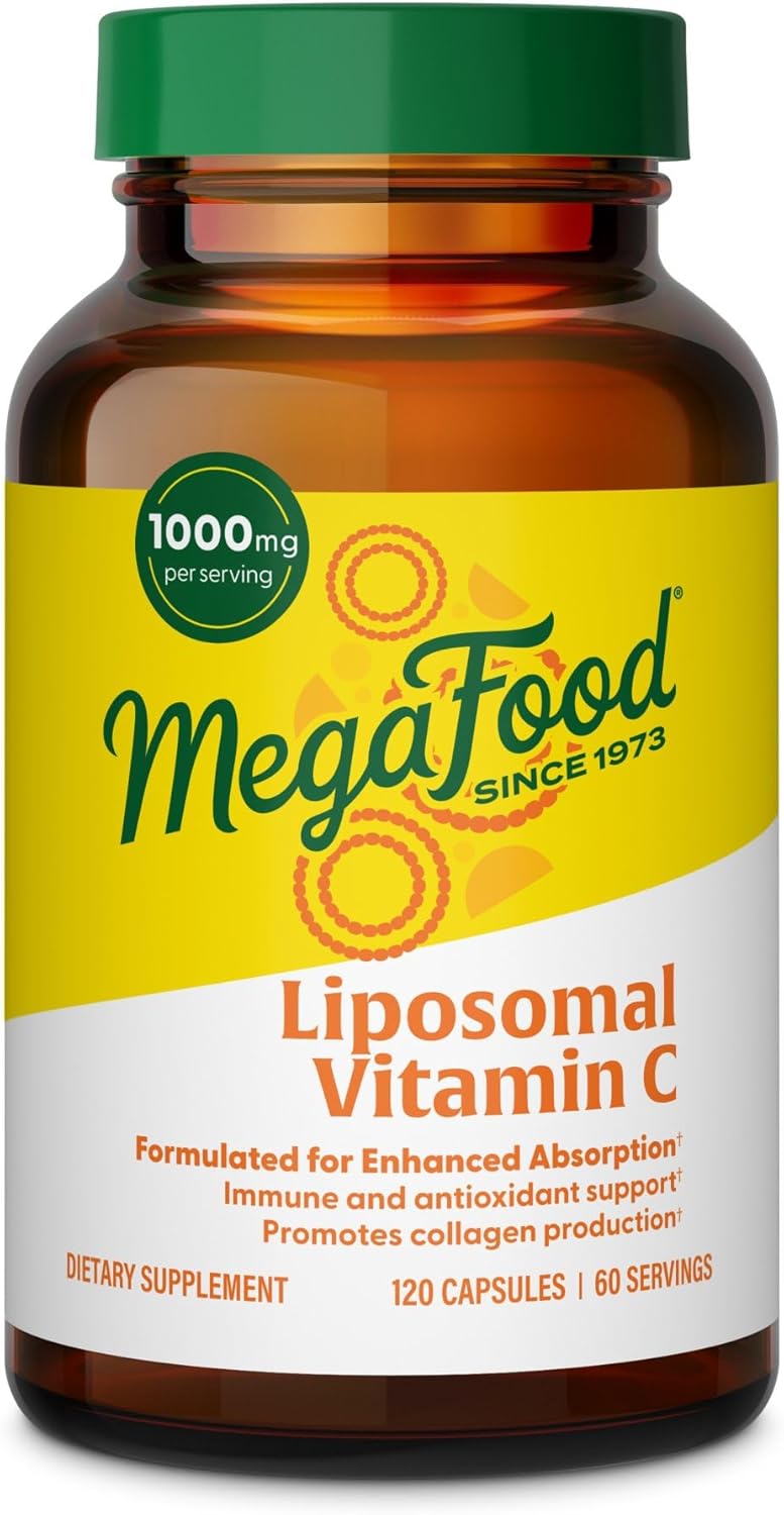 MegaFood Liposomal Vitamin C 1000mg |120 Capsules