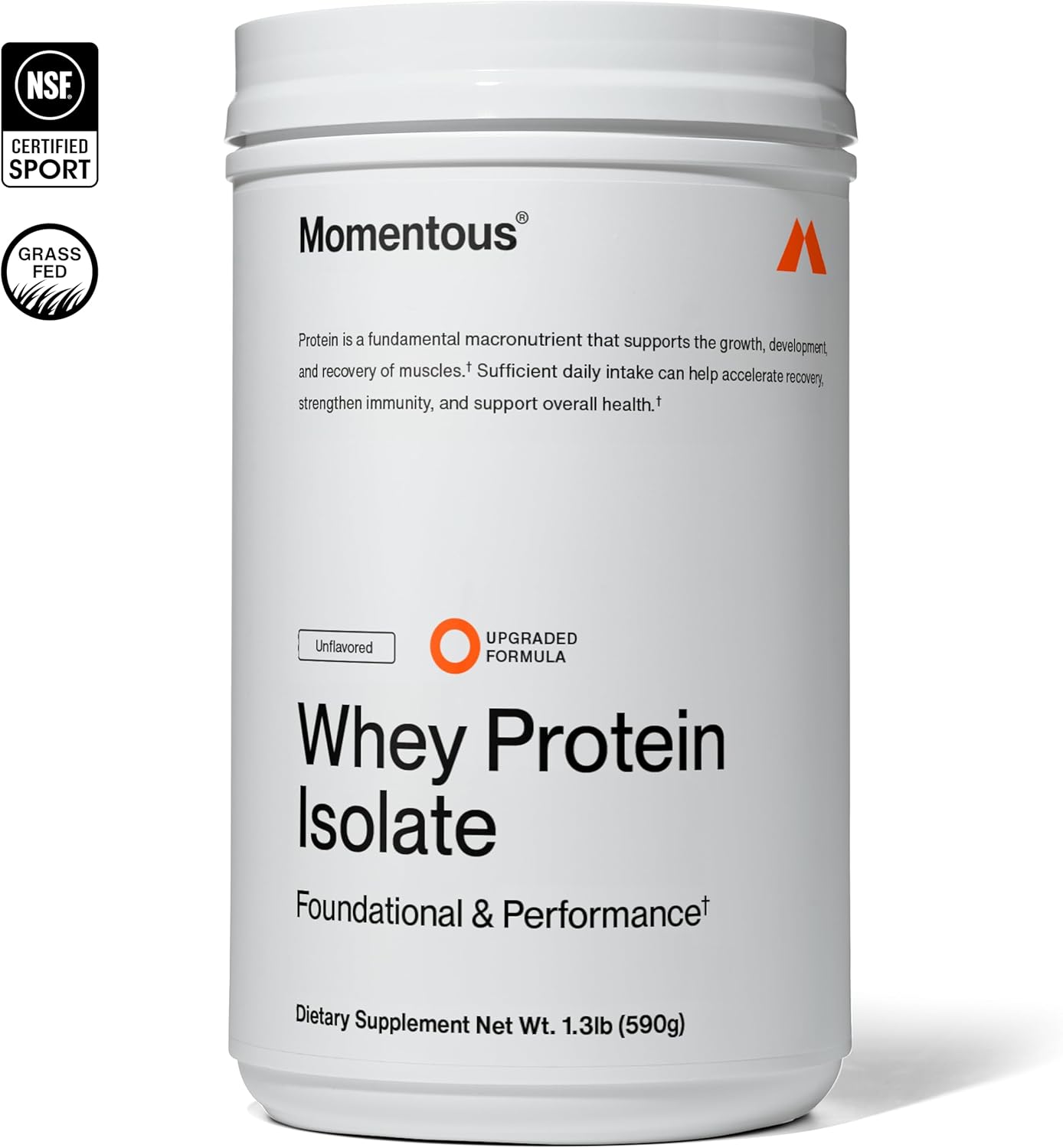 Momentous Whey Protein Isolate Review | Grass-Fed & NSF Certified | 25 serving - Image 6
