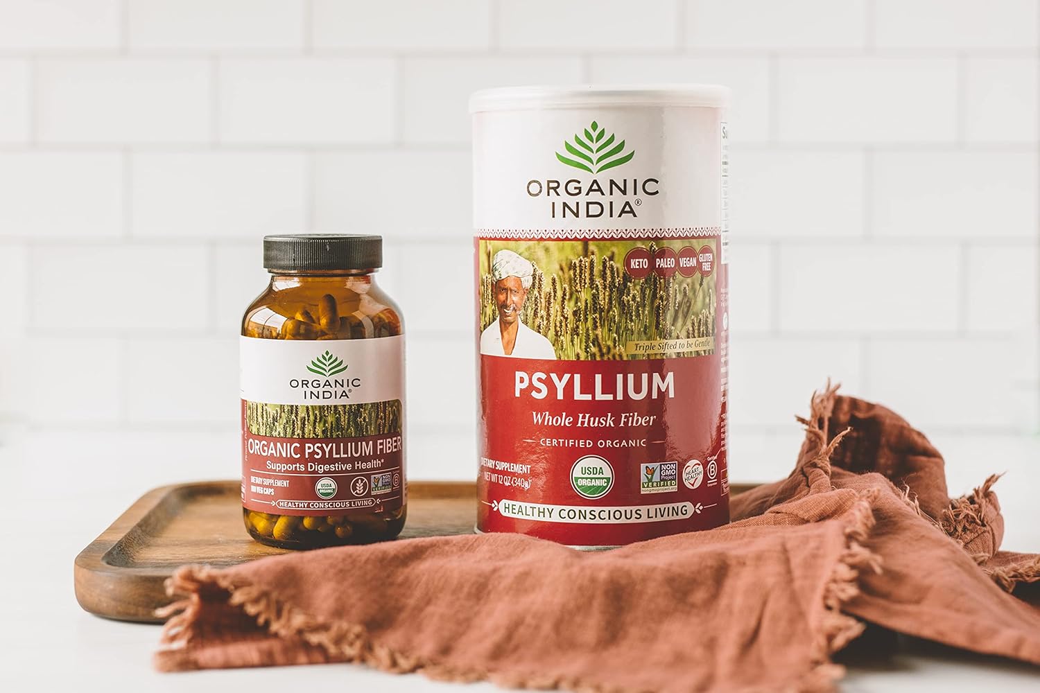 Essential Organic Whole Psyllium Husk Powder for Heart & Gut | 340 gm - Image 6