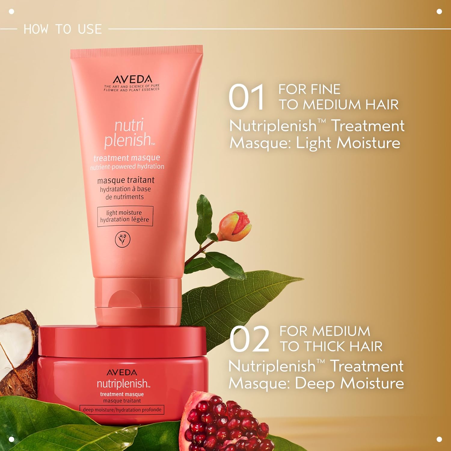 Aveda Nutriplenish Deep Moisture Mask | 4x Hydration for Dry Hair - Image 3