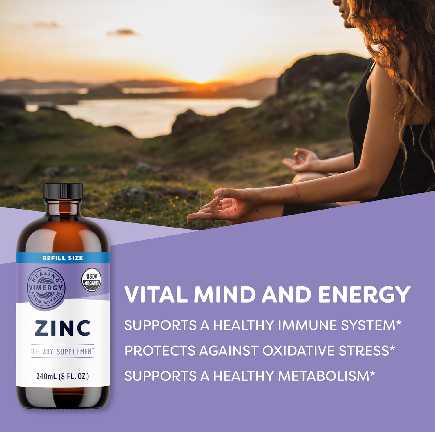 Vimergy Zinc Sulfate Liquid | Medical Medium #1 Choice & Immune Defense |120 Servings (240mL) - Image 4