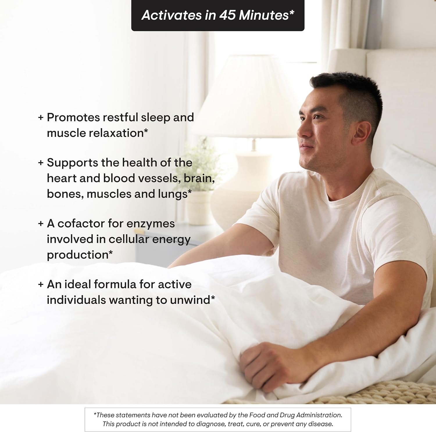 Thorne Magnesium glycinate | For Sleep, Anxiety & Cramps | 90 Servings - Image 3