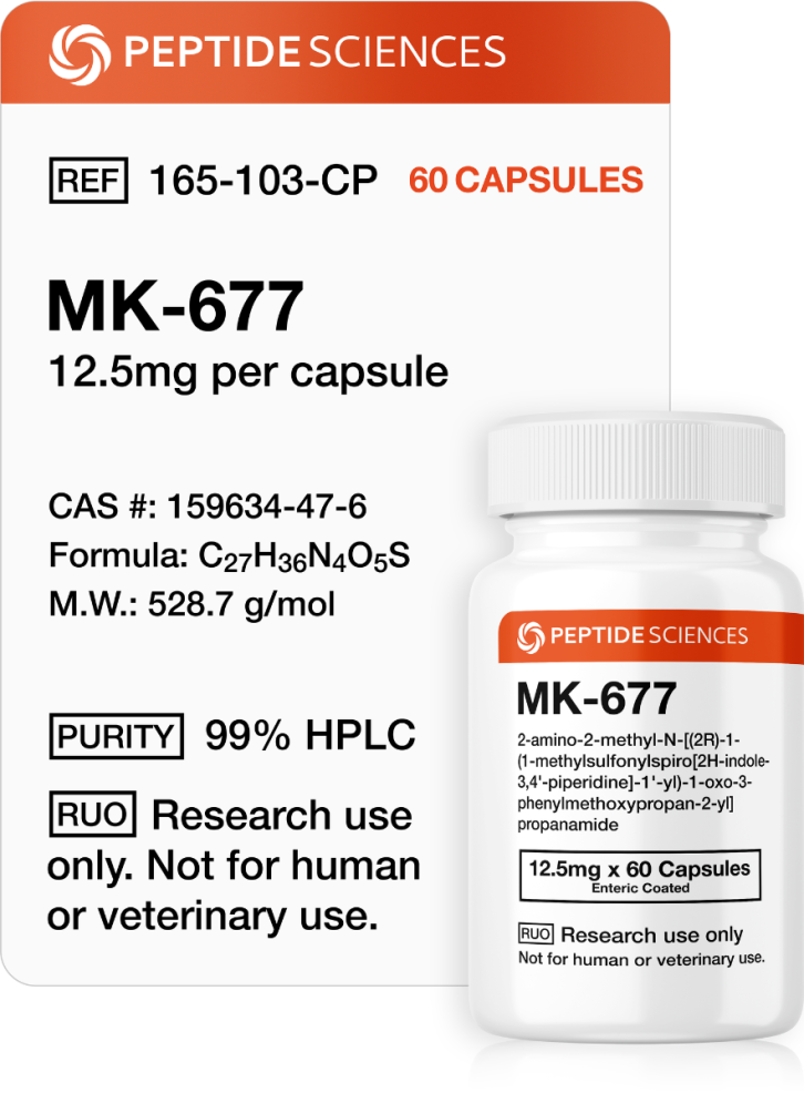 Buy MK-677 capsules Peptide Sciences