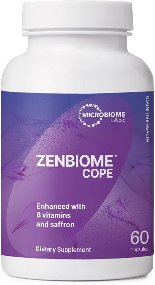 Zenbiome COPE Review | The "Psychobiotic" for Stress Relief | 60 Capsules
