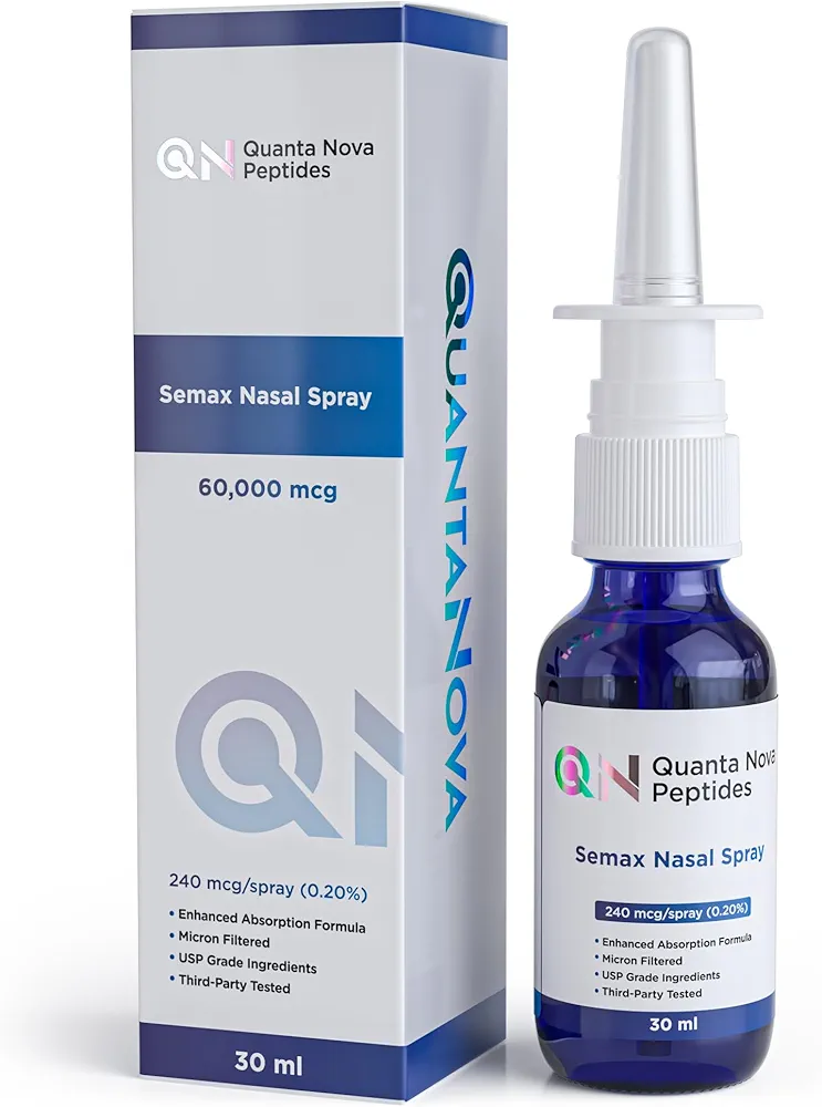 Quanta Nova Semax Spray | 240mcg Peptide for Focus | 240 mcg/Spray